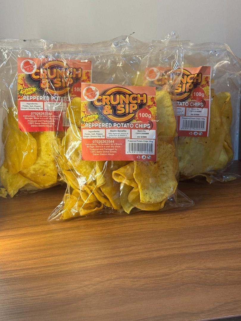Spicy Potato Chips