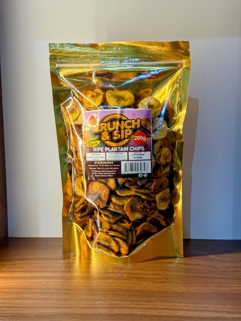 Ripe Plantain Chips
